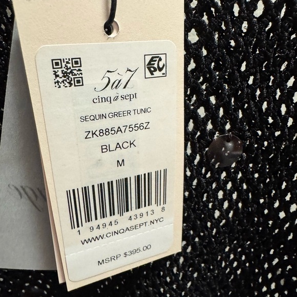 Cinq à Sept Sequin Greer Tunic - Picture 3 of 6